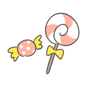 キャンディのイラスト素材